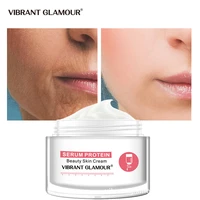 protein whitening cream essence whitening facial brightening skin tone shrinking pores deep hydrating nourishing facial care 30g