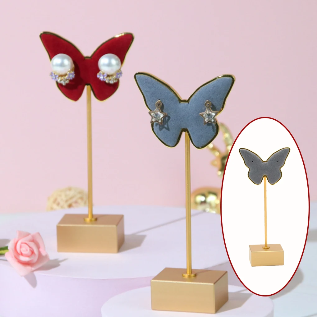 

Подставка-органайзер для витрин, держатель для сережек, серый