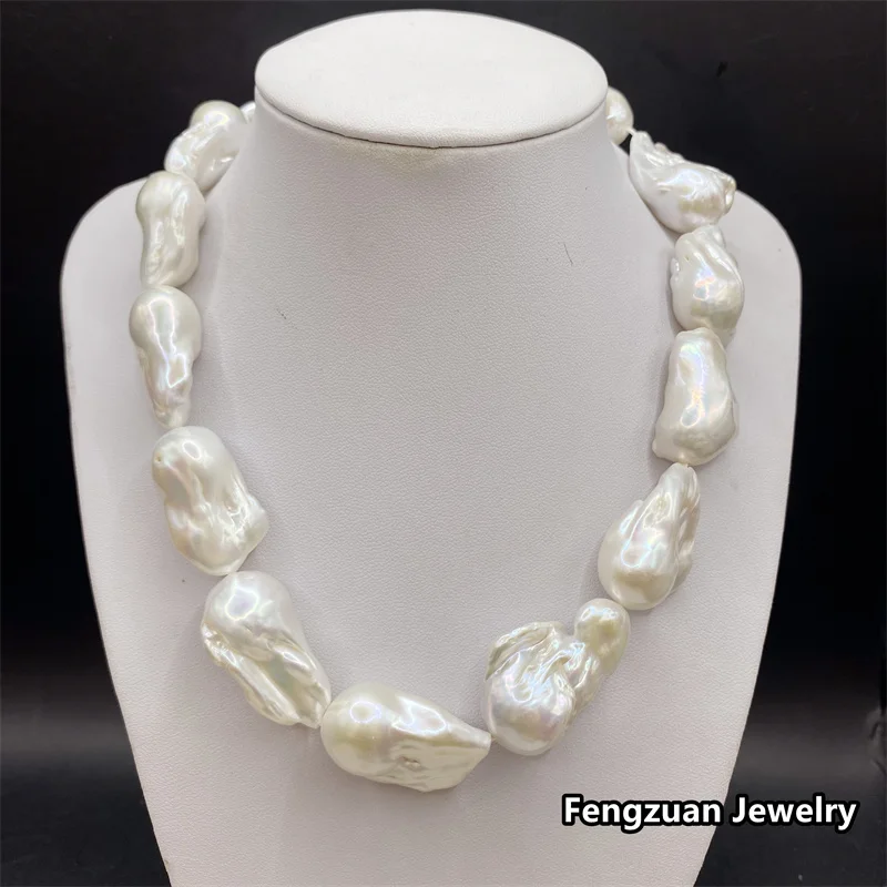 Ювелирные изделия из белого пресноводного жемчуга A 2A 3A свободные жемчужные