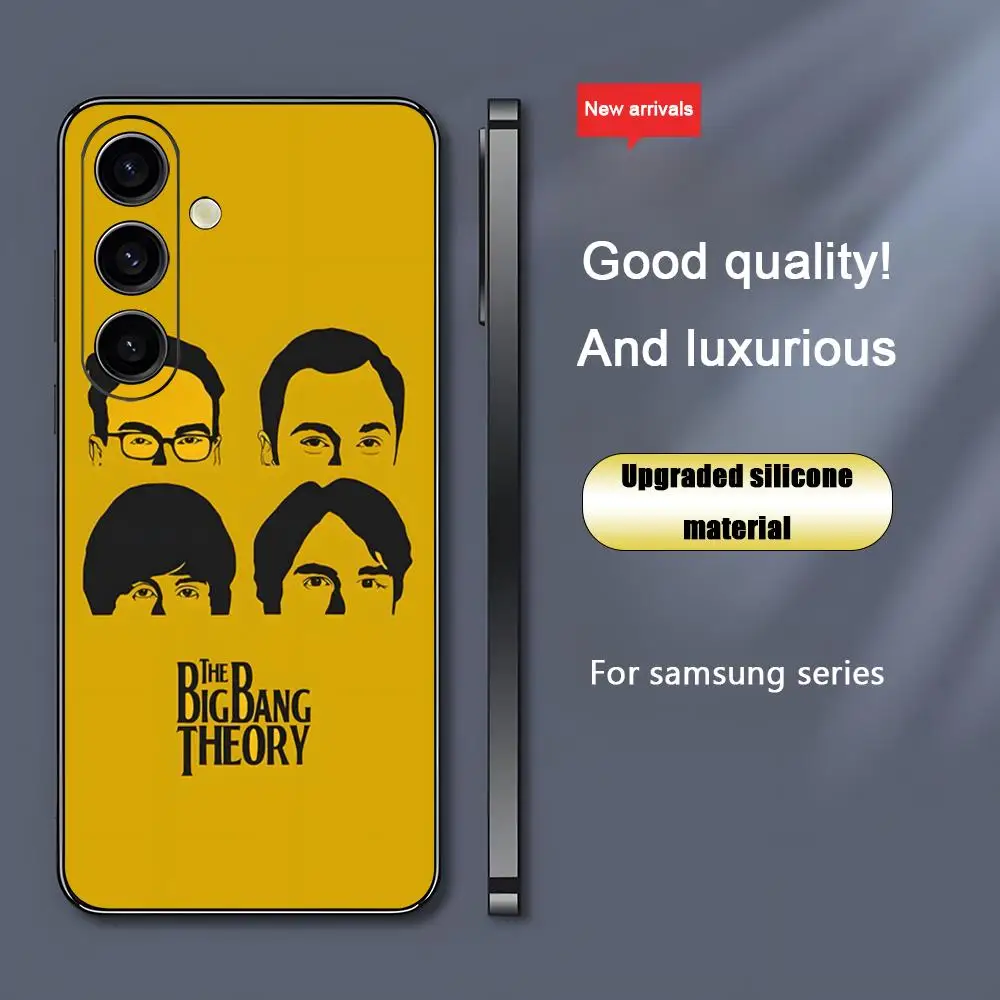 Фото Чехол для телефона TV The big B-bang T-Theory для Samsung Galaxy S26 S25 S24 S23 S22 S21 Plus Ultra Note20, мягкий, черный №3