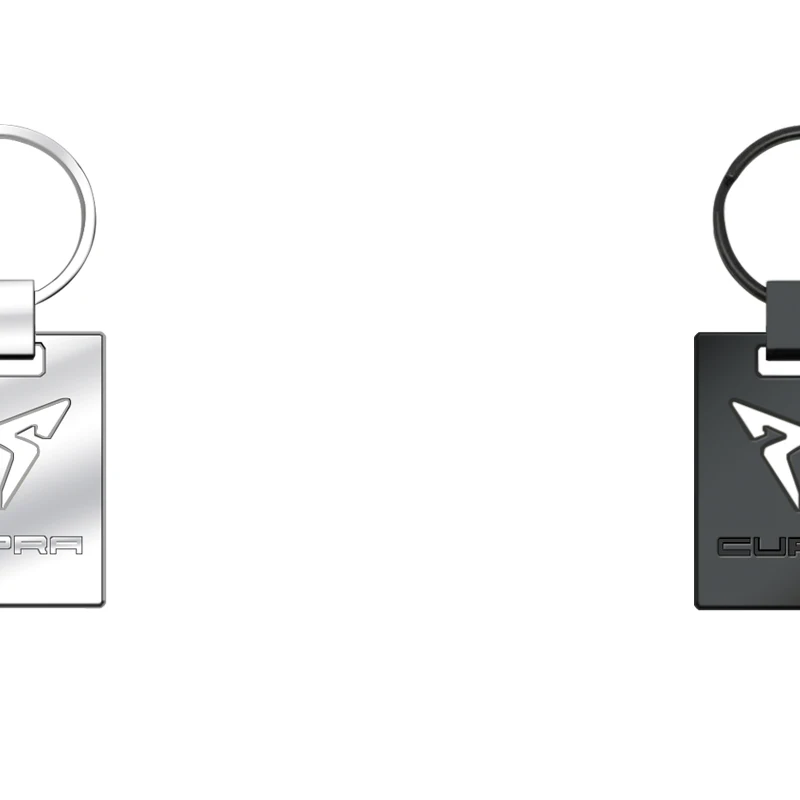 

Metal Car Keychain Logo Key Chain Ring Keyring Key Holder Badge for Leon 5f Ibiza 6l 6j 1p MK2 MK3 MK4 ST Ateca Cupra Racing