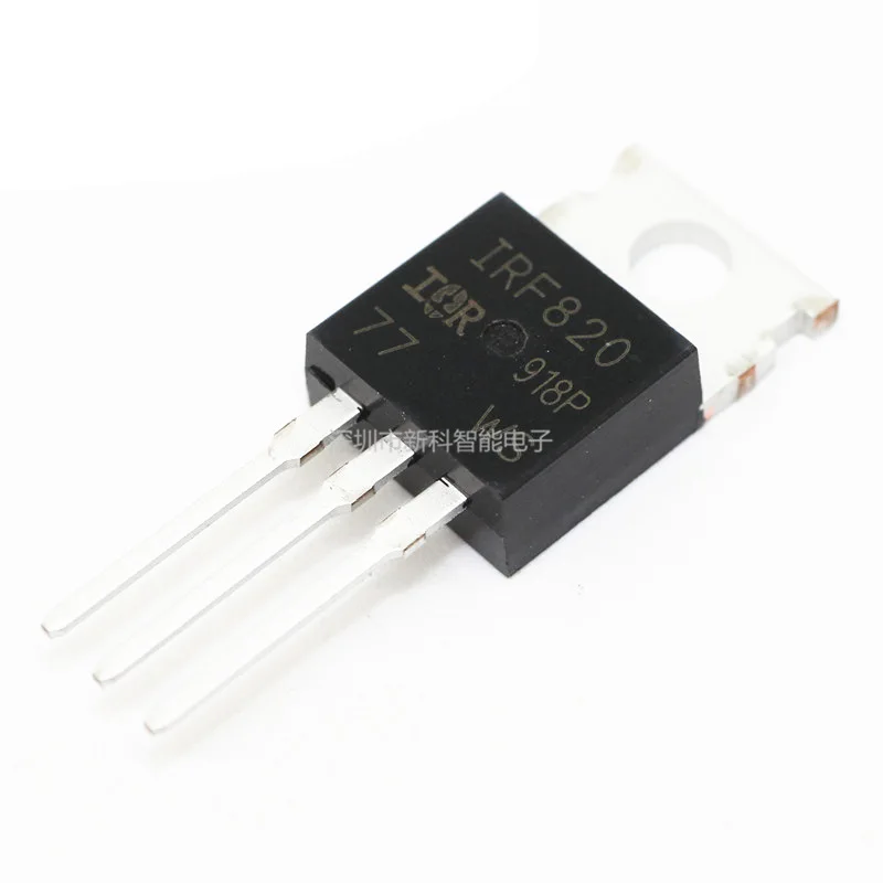 

New original IRF820PBF IRF820 straight plug TO-220 500V 2.5A field effect tube