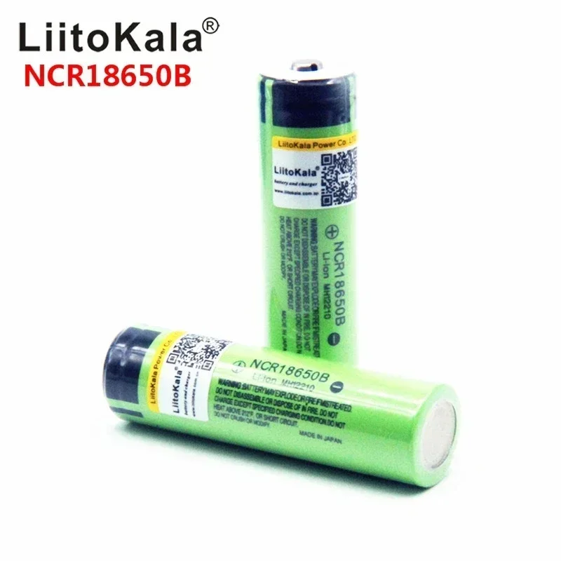 Фото 100% Новый оригинальный Лидер продаж Iiitokala NCR18650B 3,7 в 3400 мАч 18650 литиевая аккумуляторная батарея для фонарика батареи (без PCB) №2