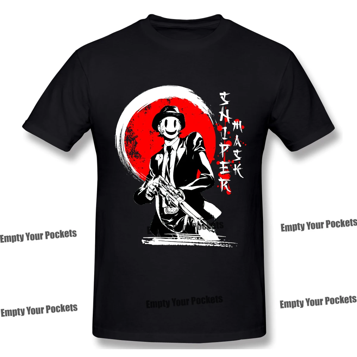 

High Rise Invasion Tenkuu Shinpan Anime T Shirts for Men Top Quality Short Sleeve TShirts Cotton Round Neck T-Shirts Tees