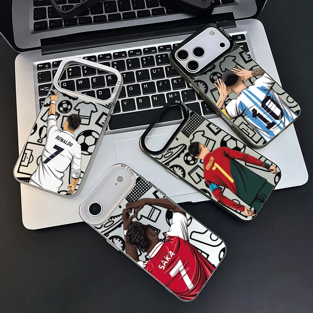 Фото Чехол для телефона с мультяшным футбольным номером 7 10 vivo Y400 Y04 Y03 78 36 100 27 17s 16 V60 V50 V30e V40 V27e V29 S15 iQOO Z10 Pro Lite 5G