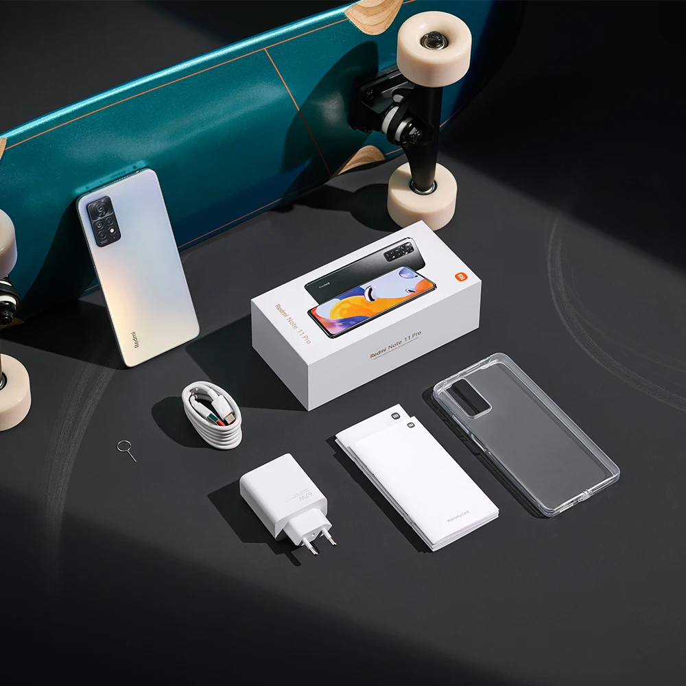 Global Version Xiaomi Redmi Note 11 Pro Smartphone 108MP Main Camera Helio G96 NFC 6.67