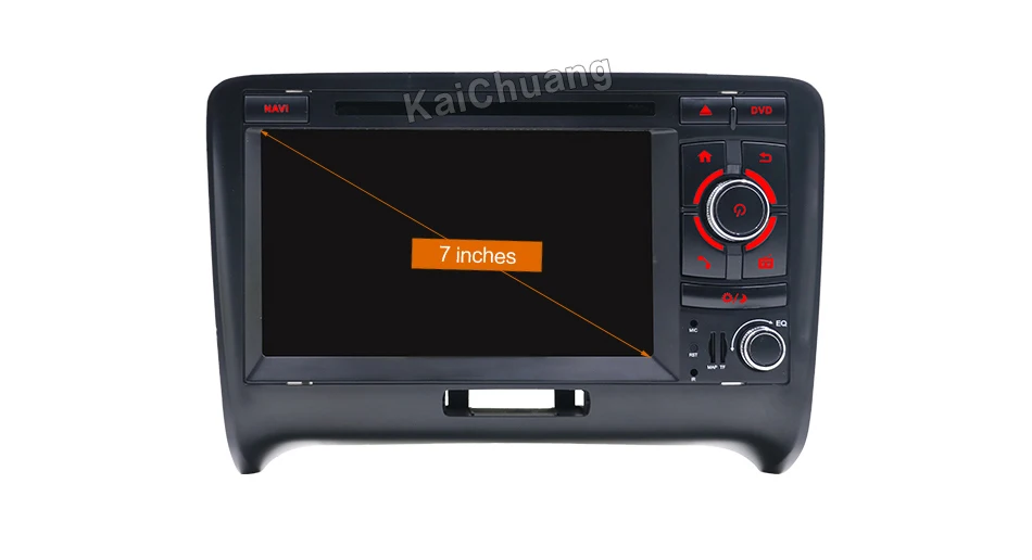 Автомобильный DVD-плеер 2 Din для Audi TT MK2 8J 2006-2012 Android 10.0 GPS Navi SWC Bluetooth Камера Canbus