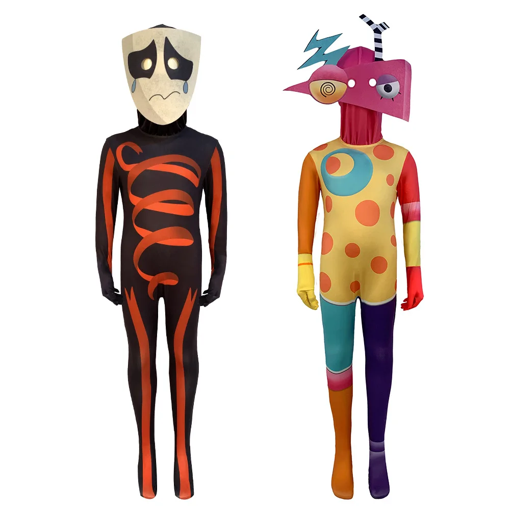 Женский Цифровой Цирковой Комбинезон Jax Caine Унисекс Карнавальный Костюм Для