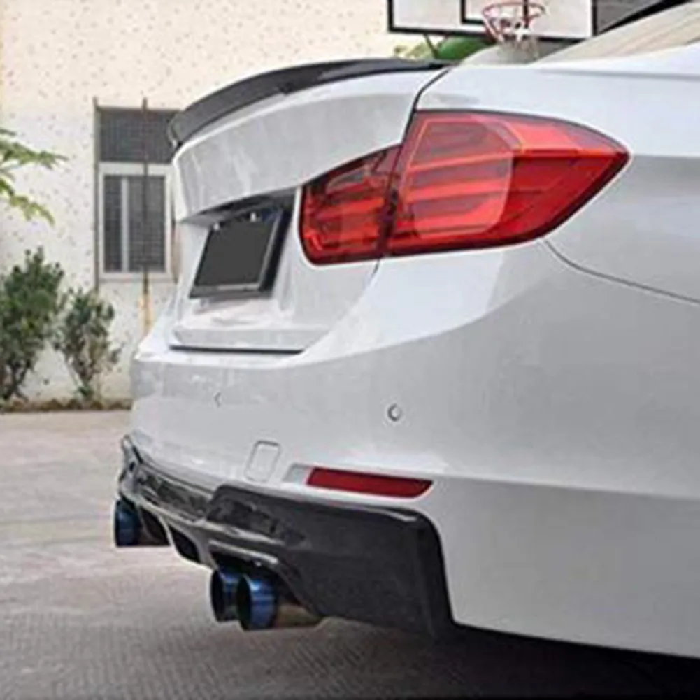 

Stickers Spoilers Accessories Universal Auto Black Bumper Car Glossy Pack