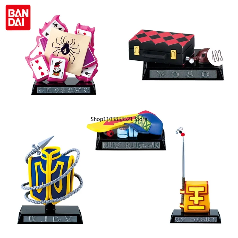 Фото BANDAI оригинальный реквизит для сцены HUNTER X HUNTER, мини-коллекция серии Gashapon, экшн-фигурка, капсульные игрушки, модель, подарок для детей №1