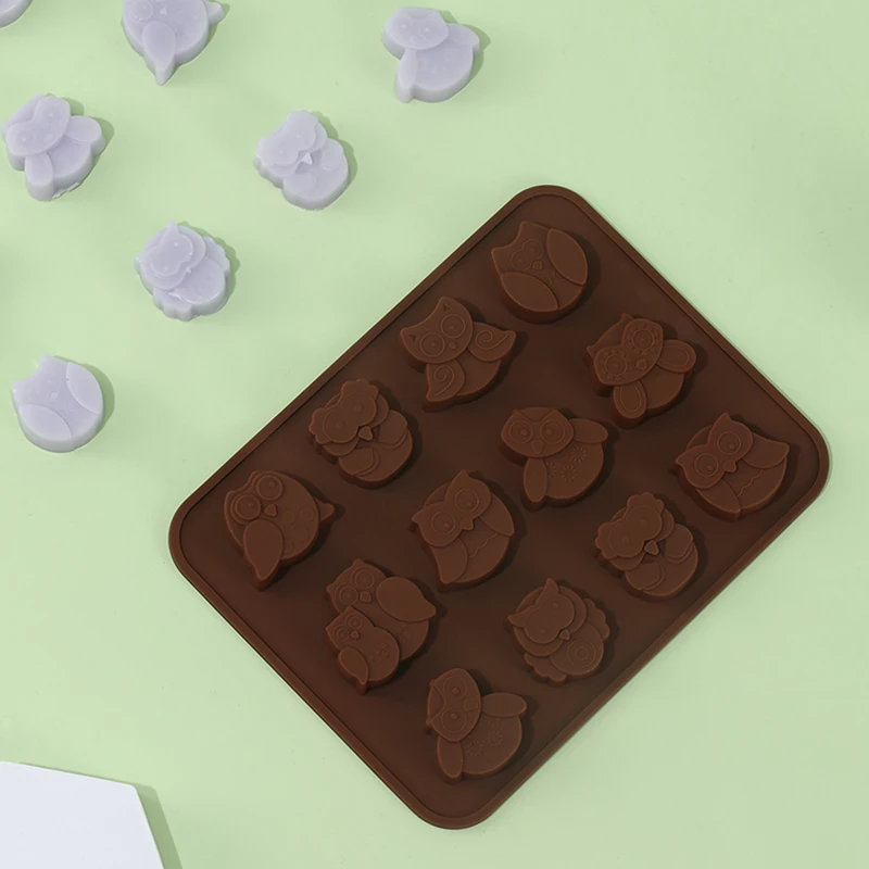 

Silicone Mold Chocolate Home DIY Baking Mould Fudge Cookie Candy Pudding Jelly Pastry Cake Mousse Soap Candle Making Tool
