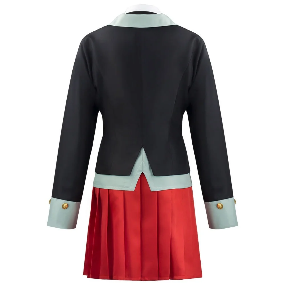 Костюм для косплея по мотивам игры мертвая гармония форма с красным подставки