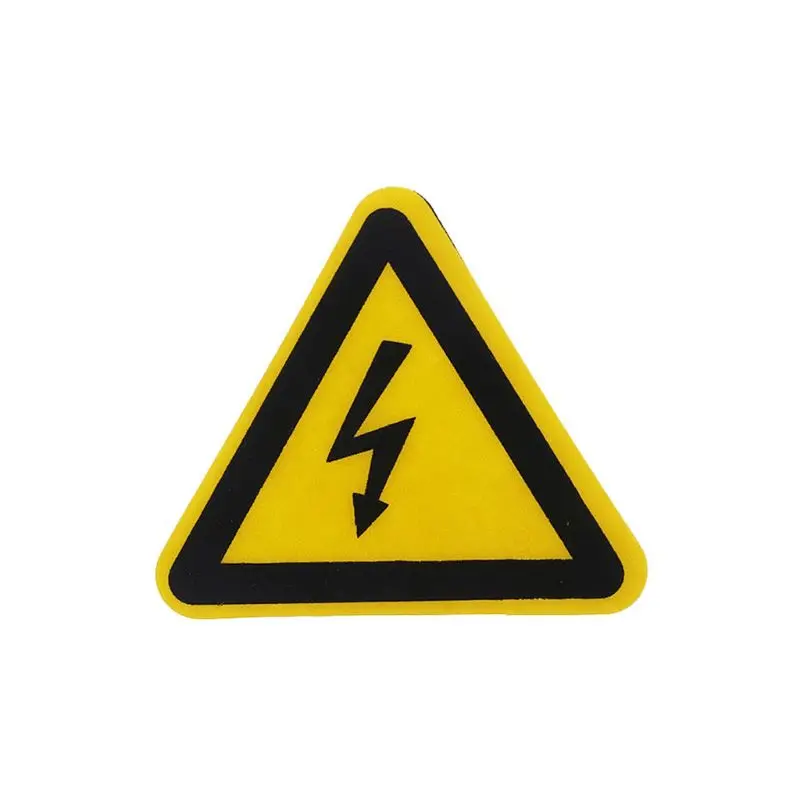 

G5AA Warning Sticker Adhesive Labels Electrical Shock Hazard Danger Notice Safety 25mm 50mm 100cm PVC Waterproof