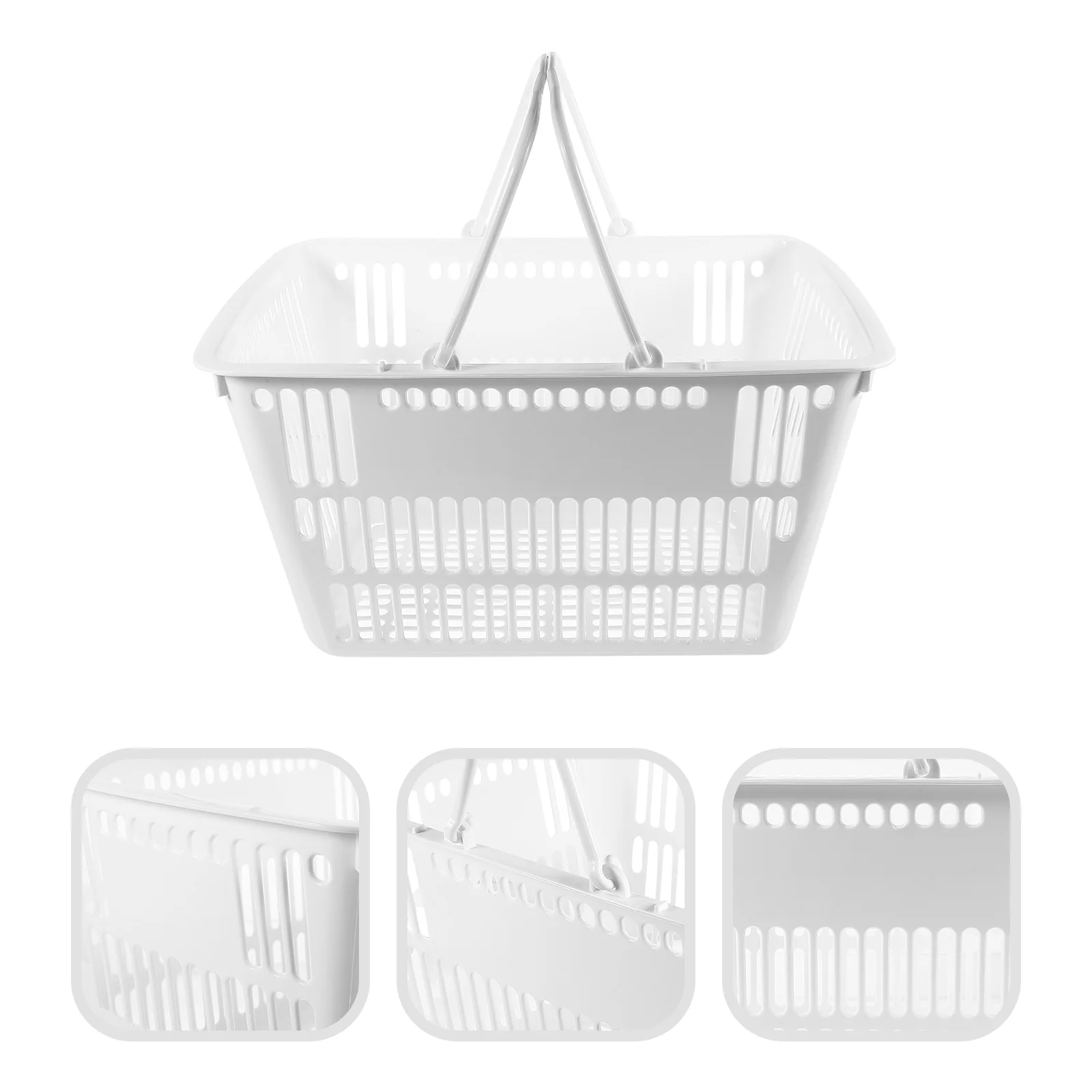 

Supermarket Shopping Basket Beer Mall Supply Toy Storage Baskets Toiletries Organizer