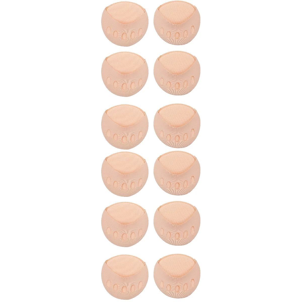 

Socks Toe Liner Pads Forefoot Foot Half Toeless Sock Show Cushioncover Corrective Finger Cotton Heel Five Separate Footwear