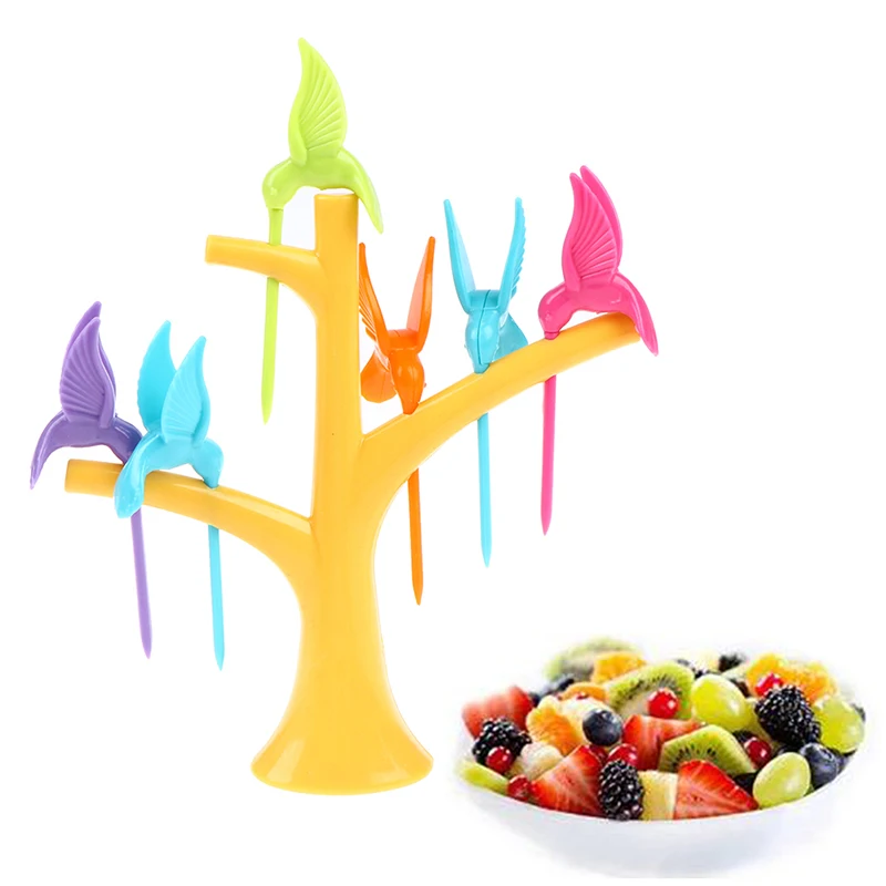 

6 шт., Детские Десертные Вилки