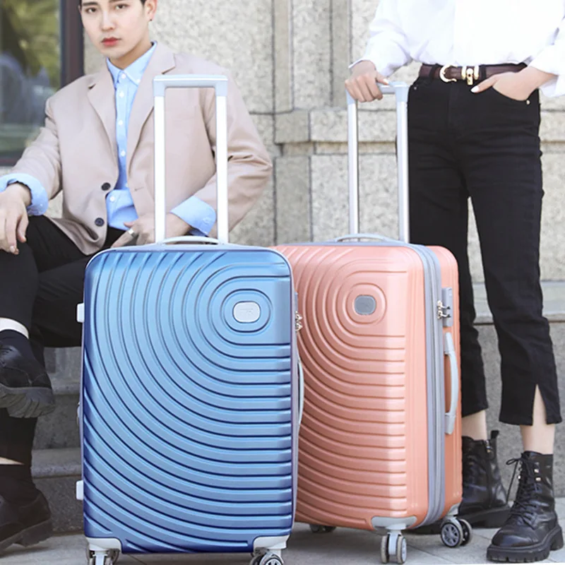 

FirstMeet 24/28 inch travel suitcase on wheels PC 20 inch carry on rolling luggage combination lock large travel bag with wheels