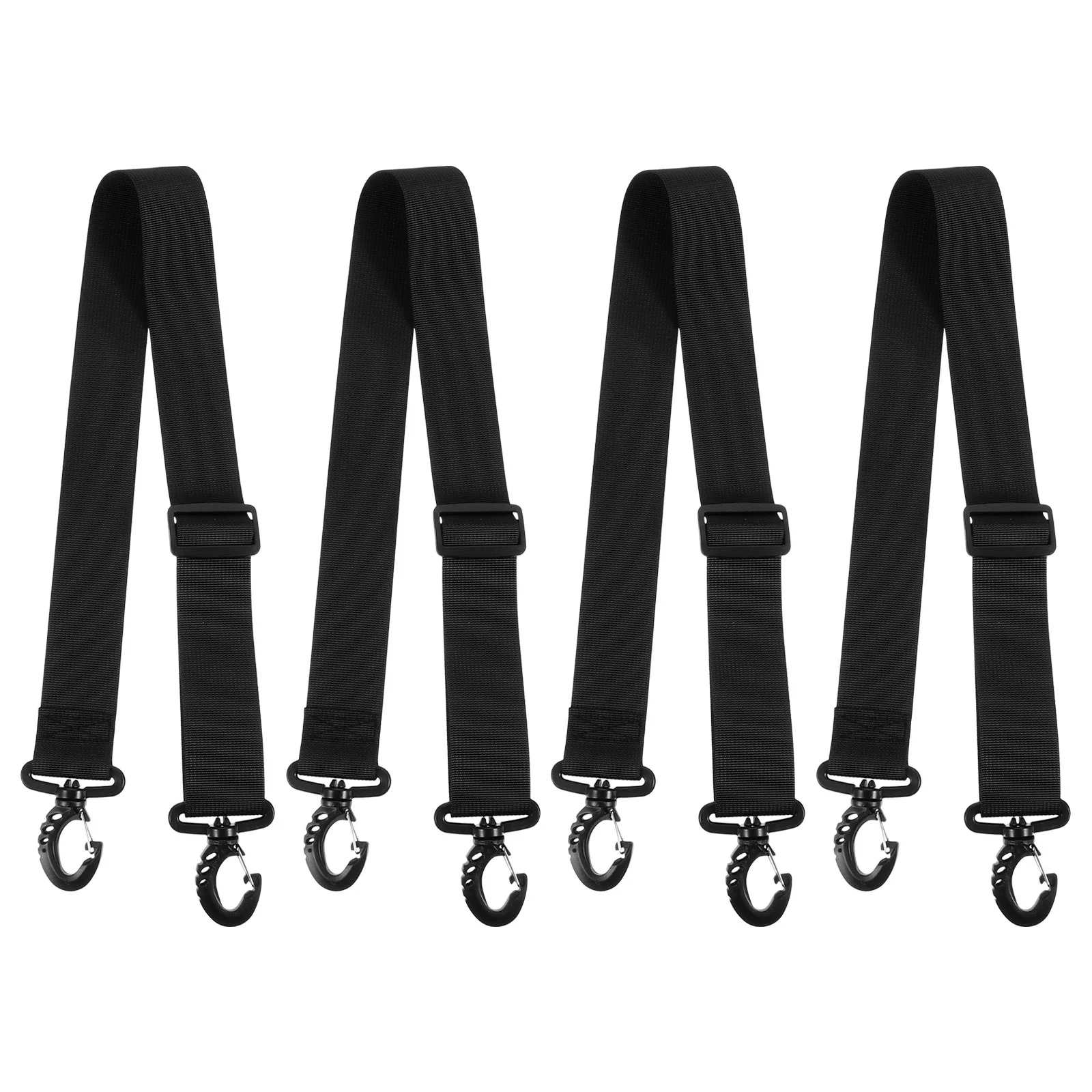

4pcs Portable Durable Nylon Premium Ski Boot Carrier Ski Boot Leash Snow Boot Strap for Skiing