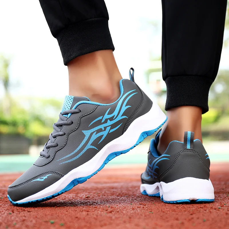 

Super Light Sport Shoes Man Designer High Quality Men Running Shoes Hightops Shoes Men's Sports Confort Mesh Sneakers Tennis