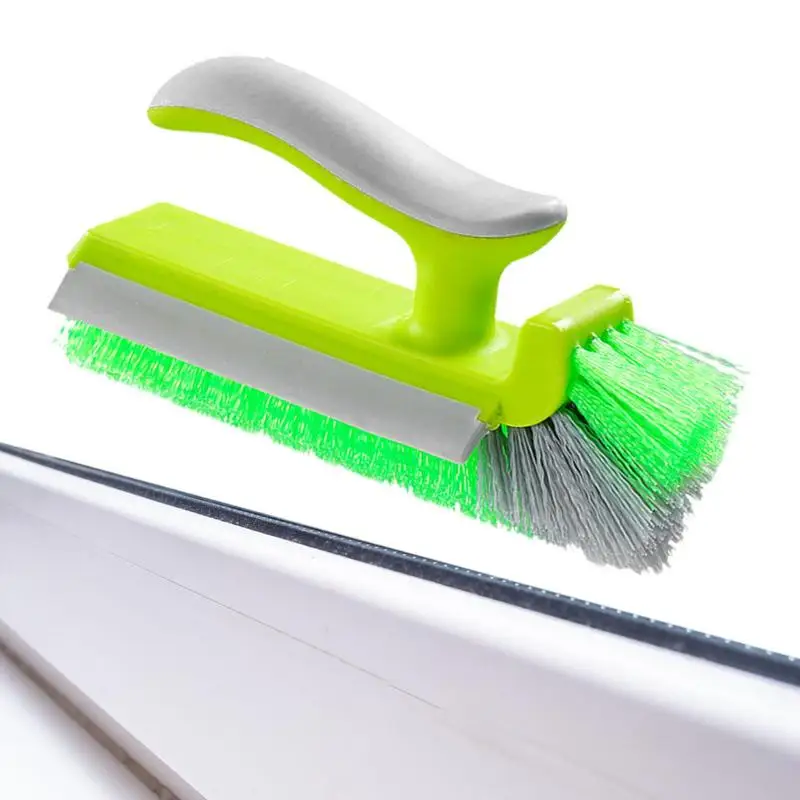 

Wall Cleaning Brush Multifunctional Tub Scrubber Scrub Brush For Cleaning Bathroom Scrubber With V Shape Bristles For Sink Wall
