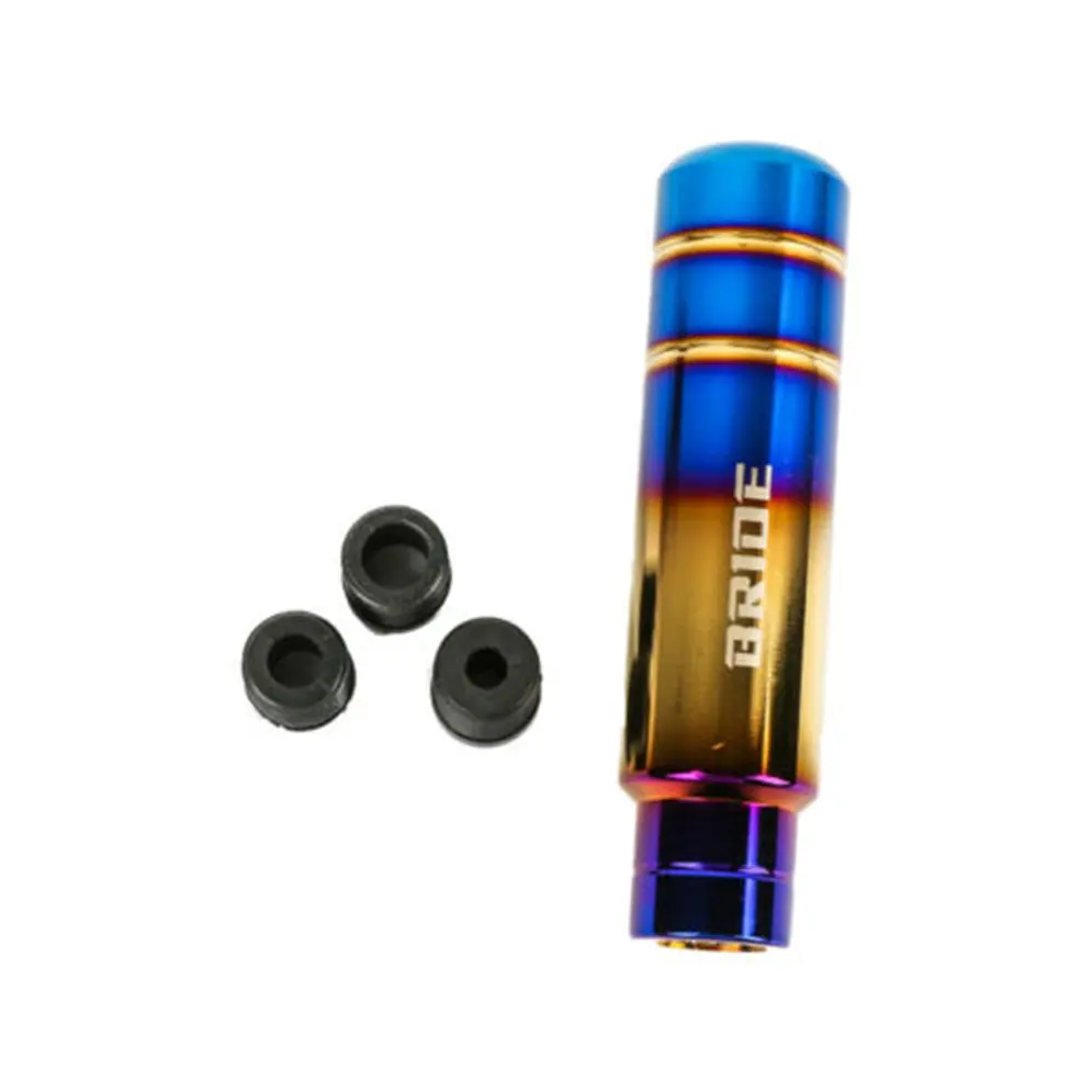 

Алюминиевая сгоревшая синяя универсальная ручка переключения передач для невесты переключатель передач Рычажная головка 13 см