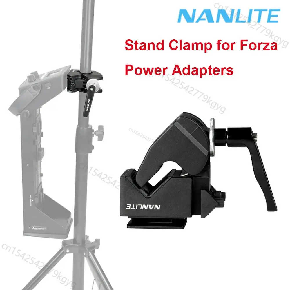 

Nanlite Stand Clamp for Forza Power Adapters Holder For Forza 500 300B 300 200 LED Light Accessory