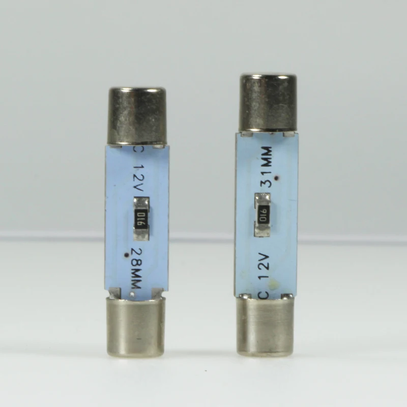 Светодиодная лампа для салона автомобиля 28 мм 31 C5W 12 В 24