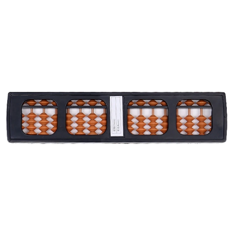 

Portable Vintage 17 Digits Abacus Waterproof ABS Abacus Students Teens Math Operation Learning Tool for School Office