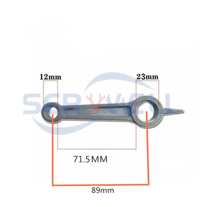 Поршневой шатун воздушного компрессора из алюминиевого сплава 12 мм x 23 89 новинка