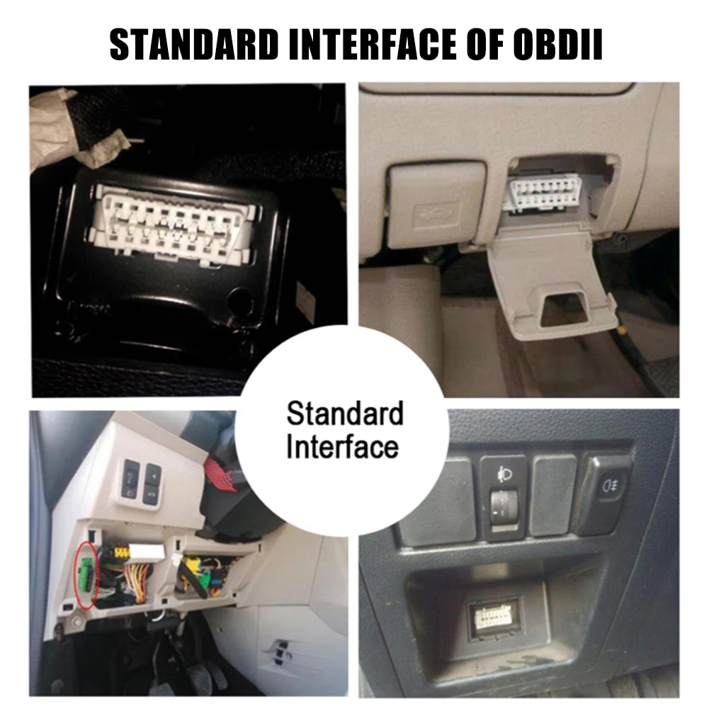 Высококачественный автомобильный GPS-трекер с интерфейсом OBDII локатор для