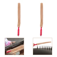 2pcs guzheng cleaning brushes professional clean brushes dulcimer cleaners random color