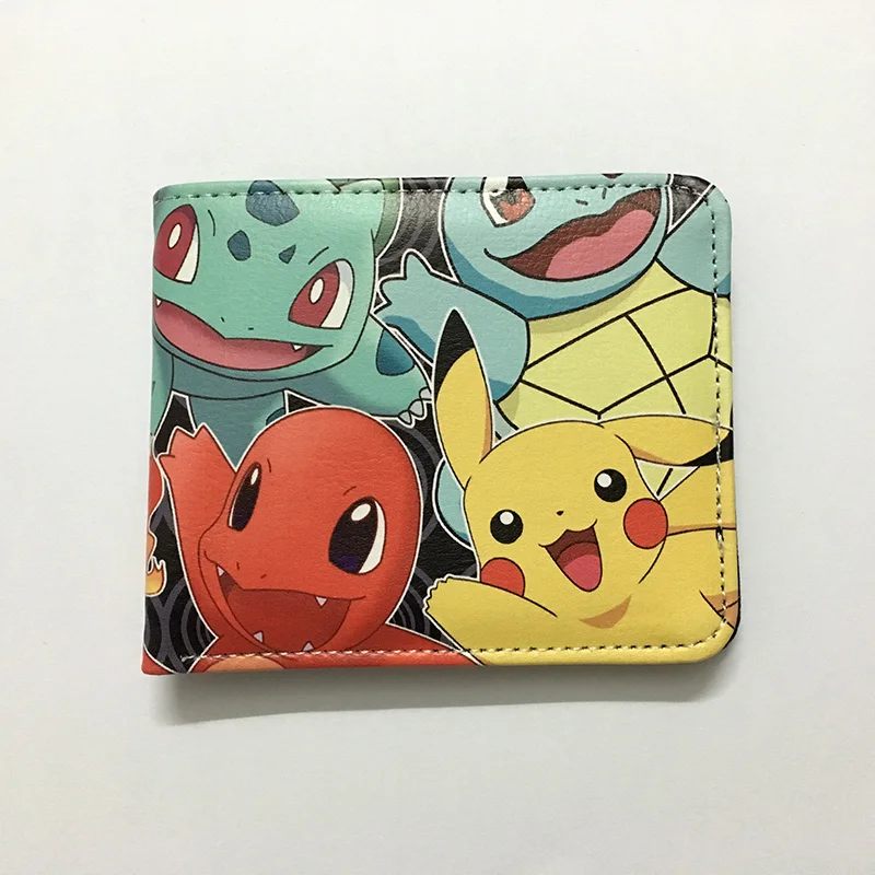 Мультяшный аниме кошелек детский короткий с карманом для монет |