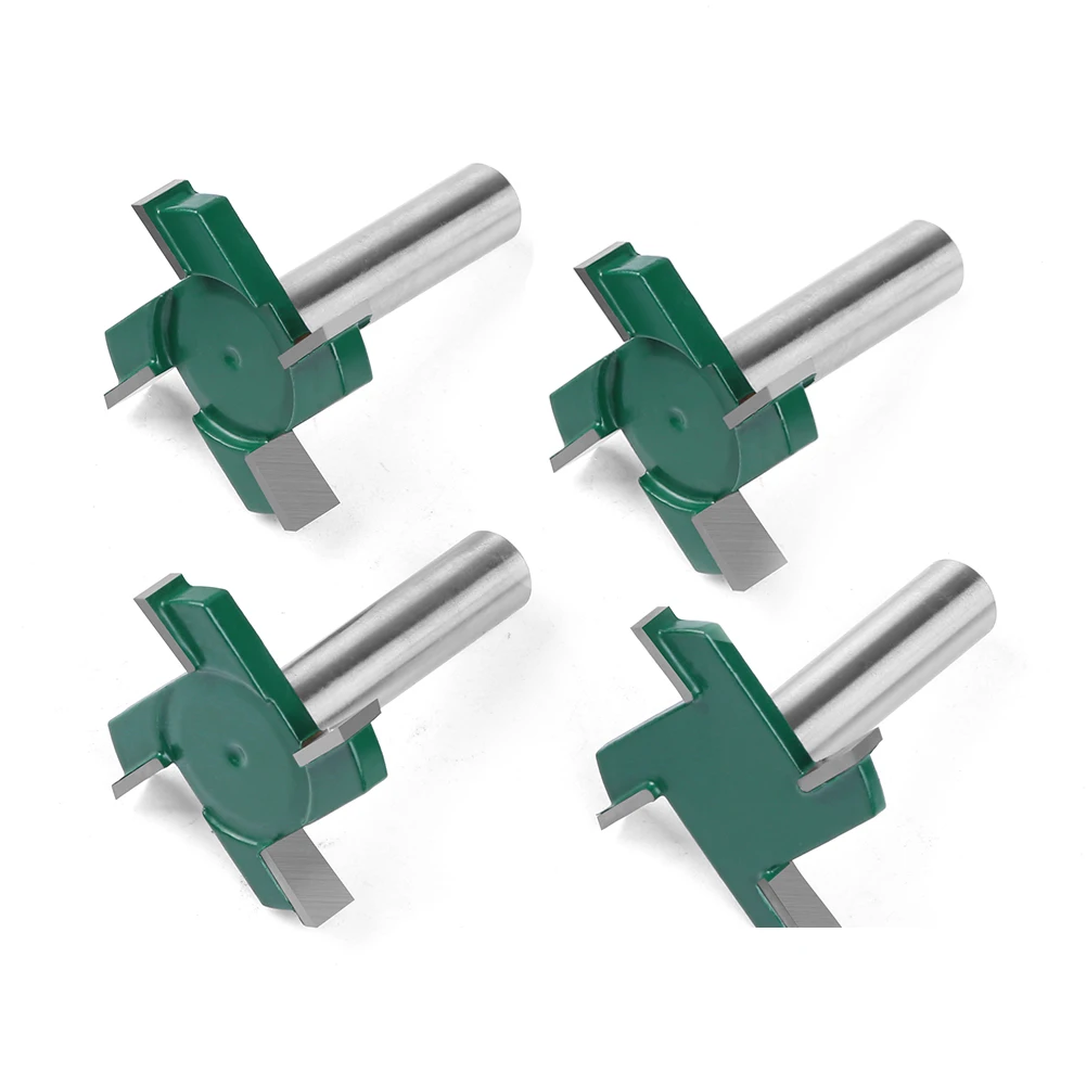 Деревообрабатывающий инструмент Т-образная фреза с хвостовиком 1/2 дюйма 12 мм 4