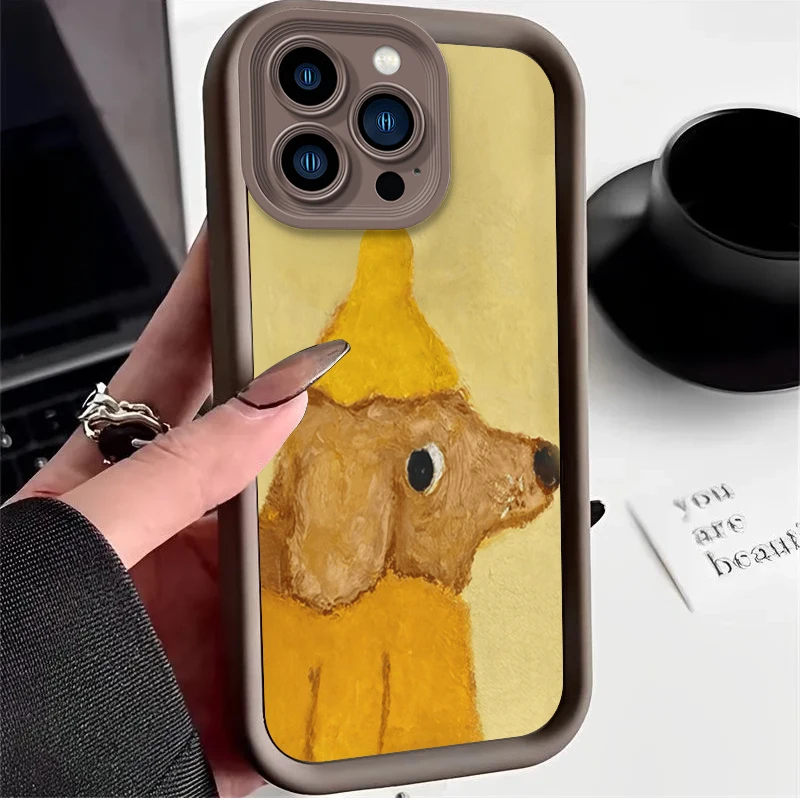 Фото Противоударный силиконовый чехол для iPhone 17 Air 16 E 15 14 Plus 13 12 Mini 11 Pro Max с изображением спящего серого кота в белом одеяле №4