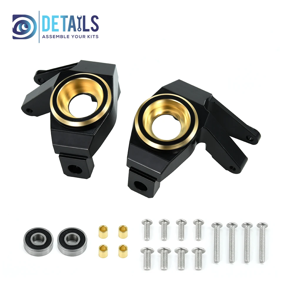 Подробная информация об хобби латунный CNC рулевая насадка для SCX6 AXI05000 Jeep Wrangler