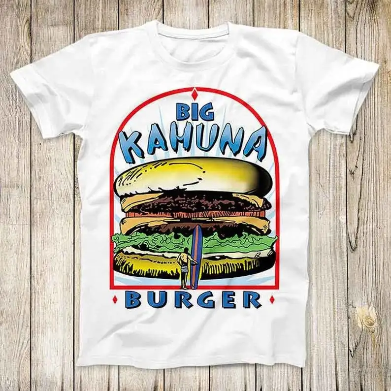 

Big Kahuna Burger Super Cool Tee Pulp Fiction Design Movie Poster Gift Top T Shirt 2640