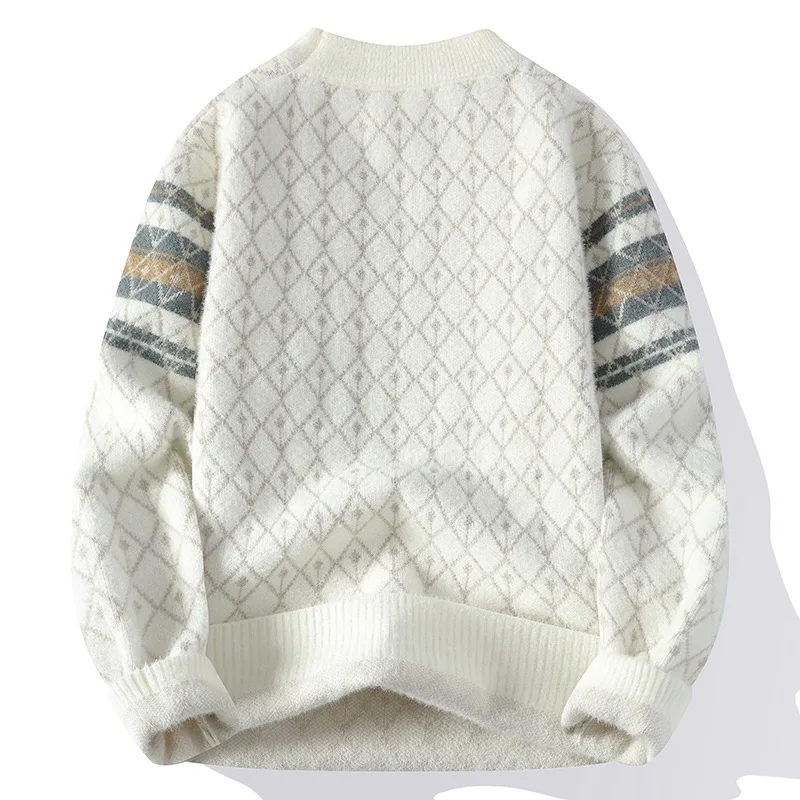 Мужской и женский свитер оверсайз