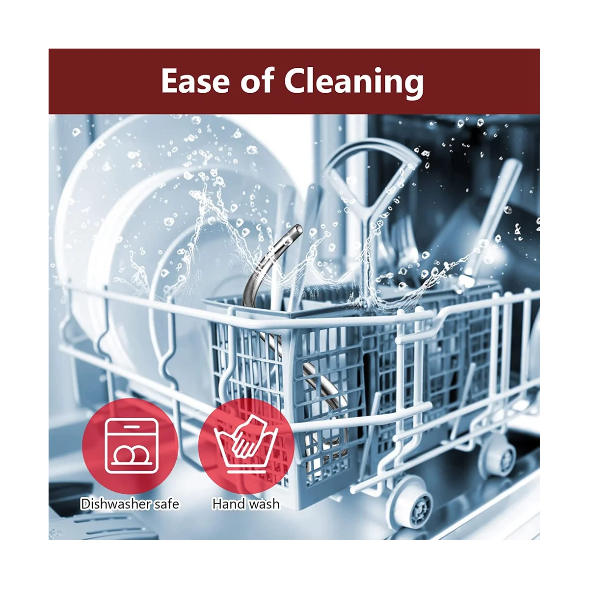 

Dough Hook for Kitchenaid 5QT Lift and 6QT Stand Mixer, Mixer Dough Attachment, Dishwasher Safe