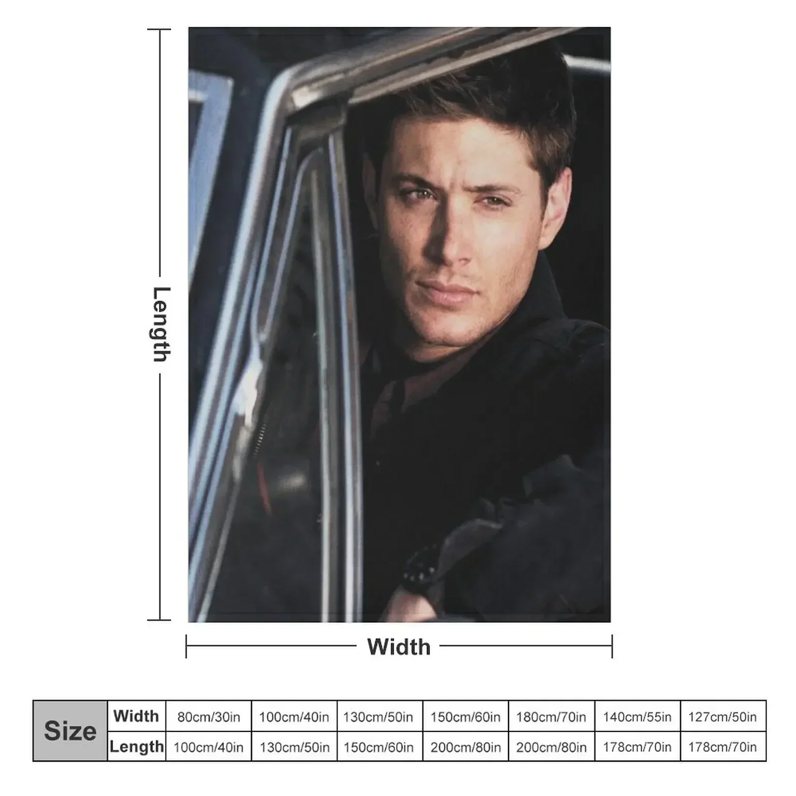 Одеяло jensen ackles спальный мешок декоративные роскошные одеяла St