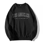 Толстовка женская с капюшоном и надписью, Свитшот в стиле Харадзюку, пуловер оверсайз с длинным рукавом, уличная одежда, свободный черный топ для пар, на весну