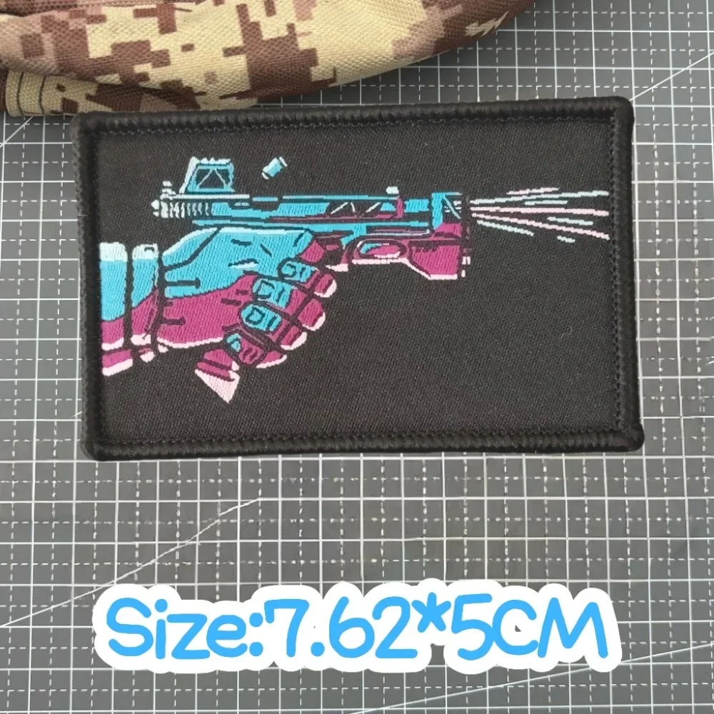 Женская коллекционная нашивка с рисунком модель 566 военный тактический значок