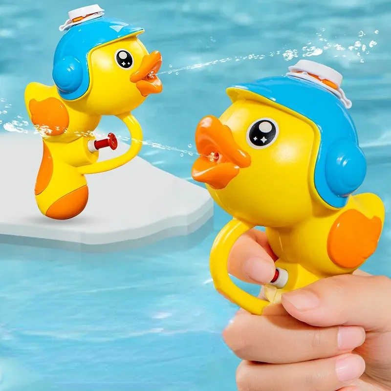 

Летняя игрушка для водяного пистолета, детская водная игрушка для бассейна, Пляжная игрушка, милый распылитель утки, забавные уличные игруш...