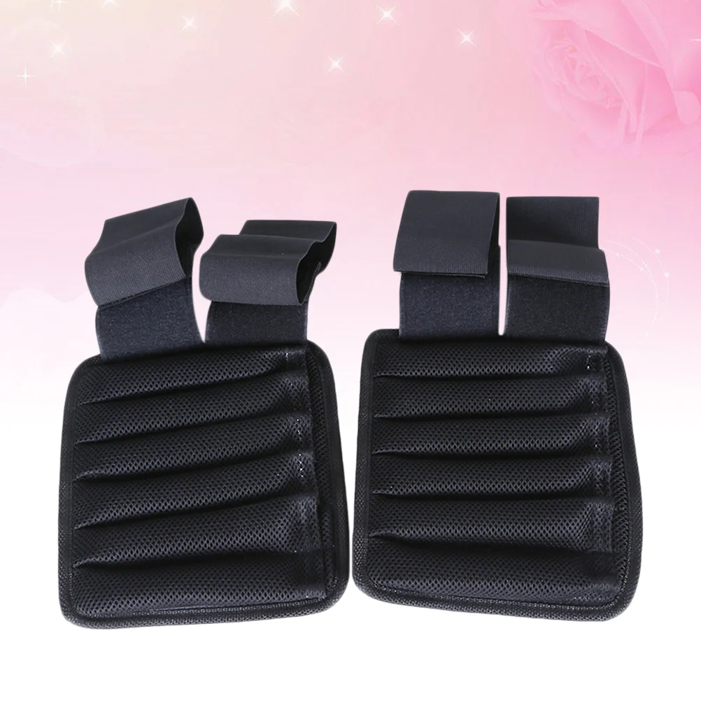 

Регулируемые грузики для лодыжки, тяжелая атлетика, поддерживающие ремни для запястья, для гимнастики, аэробики, бега (черный)