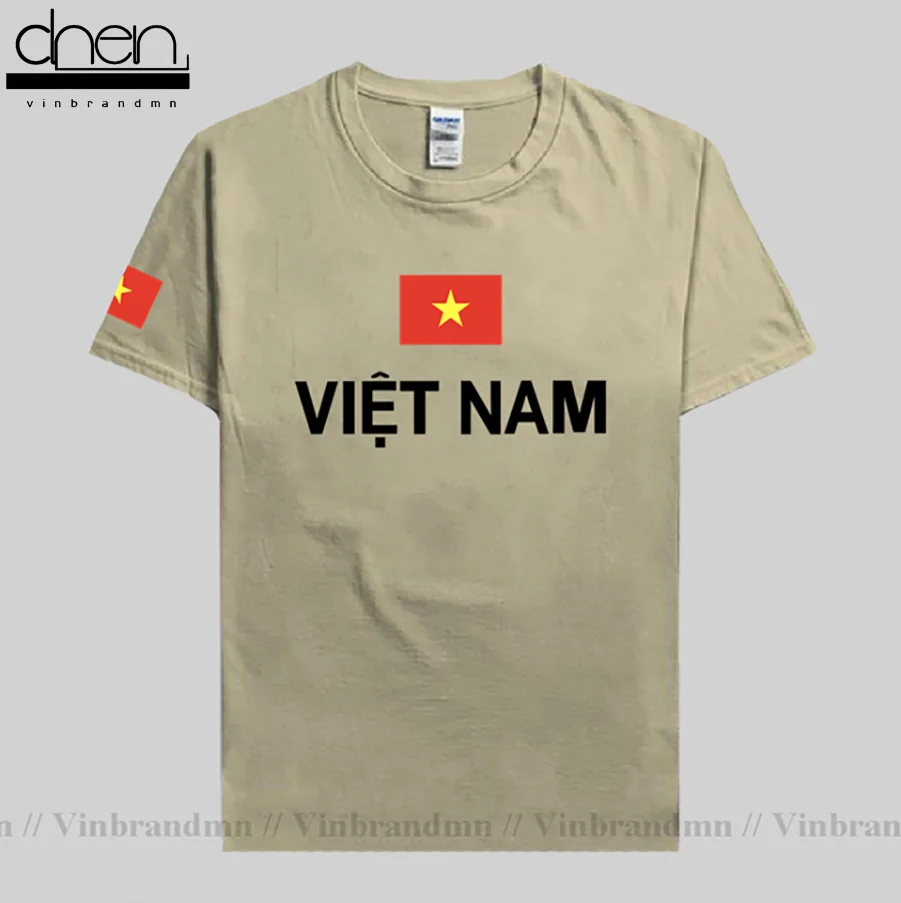 2022 вьетнамские мужские футболки модные трикотажные изделия хлопковая футболка