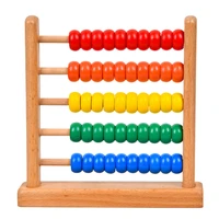 baby wooden montessori arithmetic toy pine beech arithmetic desk counting numbers abacus kids toy educational puzzle math games%c2%a0