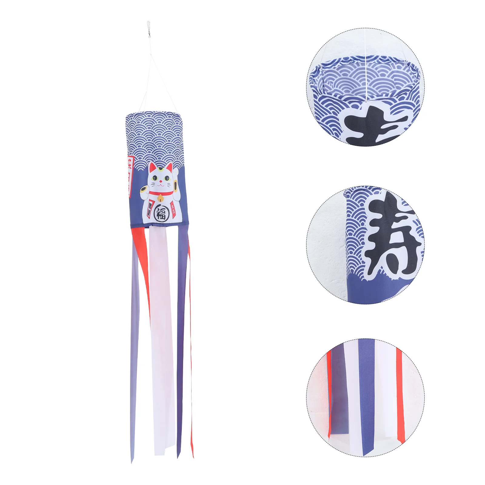 

Windsock Outdoor Flag Wind Japanese Socks Decorations Pole Style Garden Decor Festival Decorative Outside Hanging Windsocks