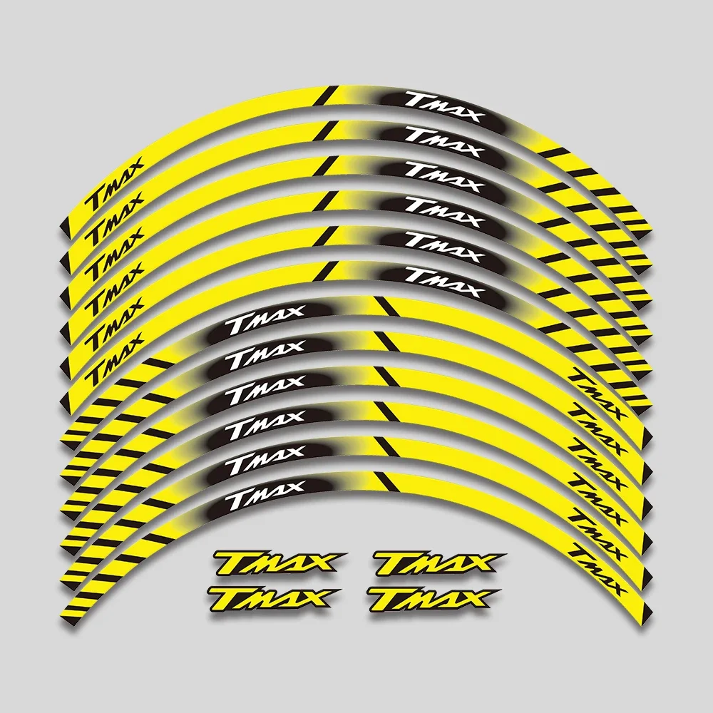 

Аксессуары, 15 дюймов, колеса, светоотражающие полосы, наклейки на обод, комплект лент для Yamaha TMAX500 TMAX 530 TMax 560 T Max TMAX 500 530 560