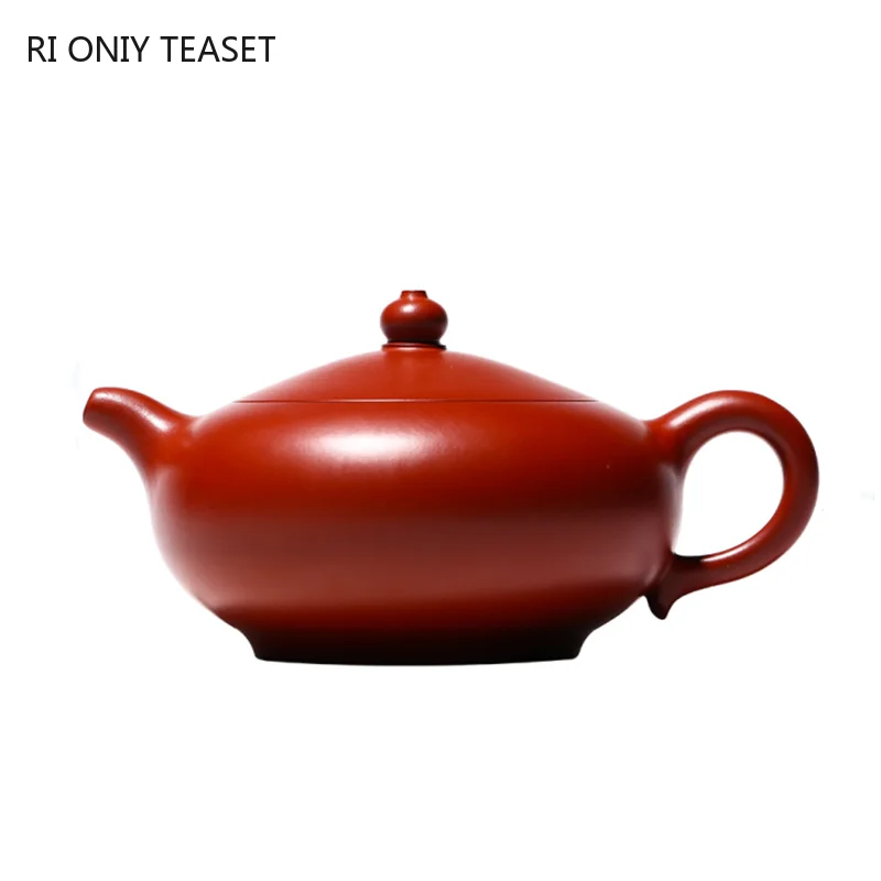 

290ml Boutique Yixing Purple Clay Teapots Raw Ore Dahongpao Filter Tea Pot Home Zisha Beauty Kettle Chinese Tea Set Accessories