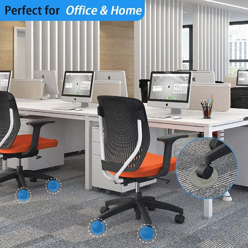 Акция! Стопперы для мебели 4 шт. колесные колпачки подходят всех пола и колес