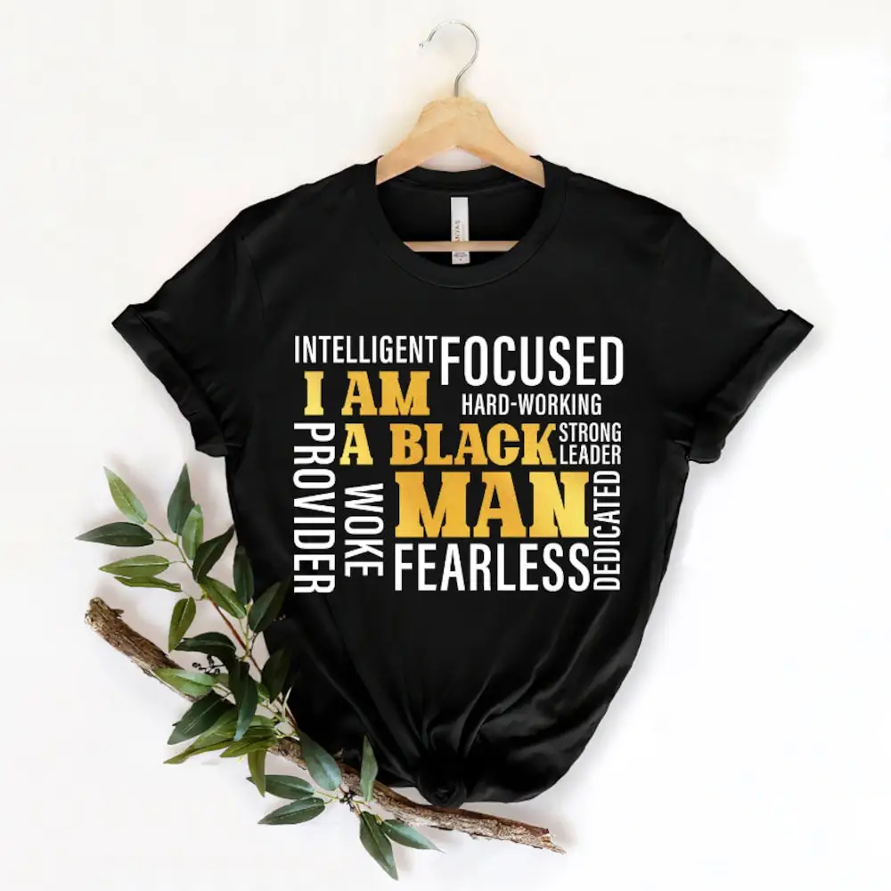 I Am A Black Man Футболка King Men Father S New Dad Melanin